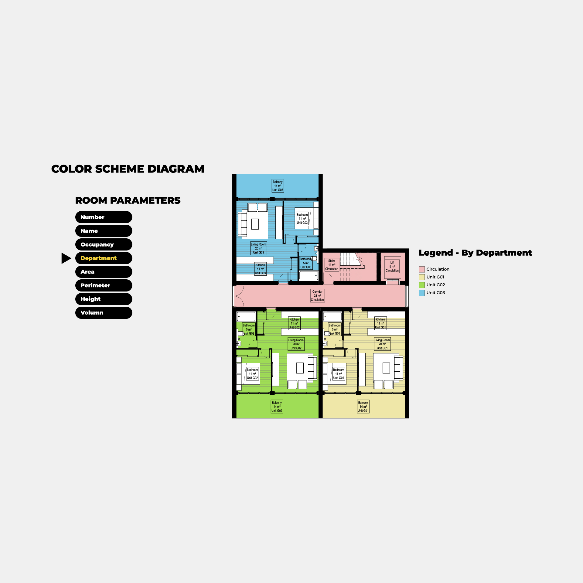 Revit Color Scheme Diagram