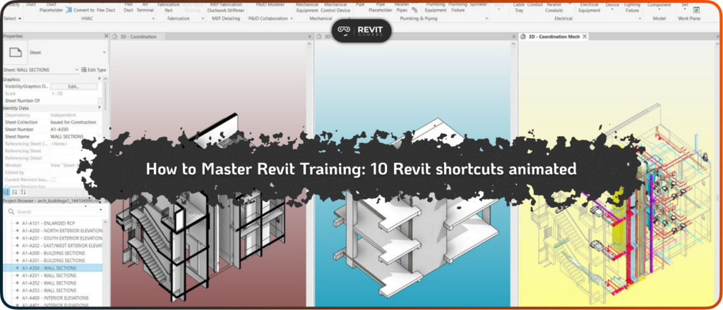 How to Master Revit Training_ 10 Revit shortcuts animated