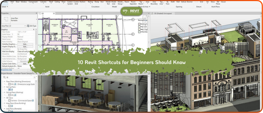 10 Revit Shortcuts for Beginners Should Know