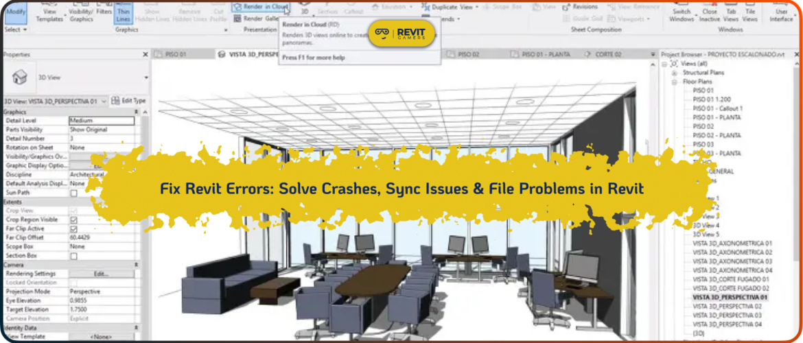 Fix Revit Errors_ Solve Crashes, Sync Issues & File Problems in Revit