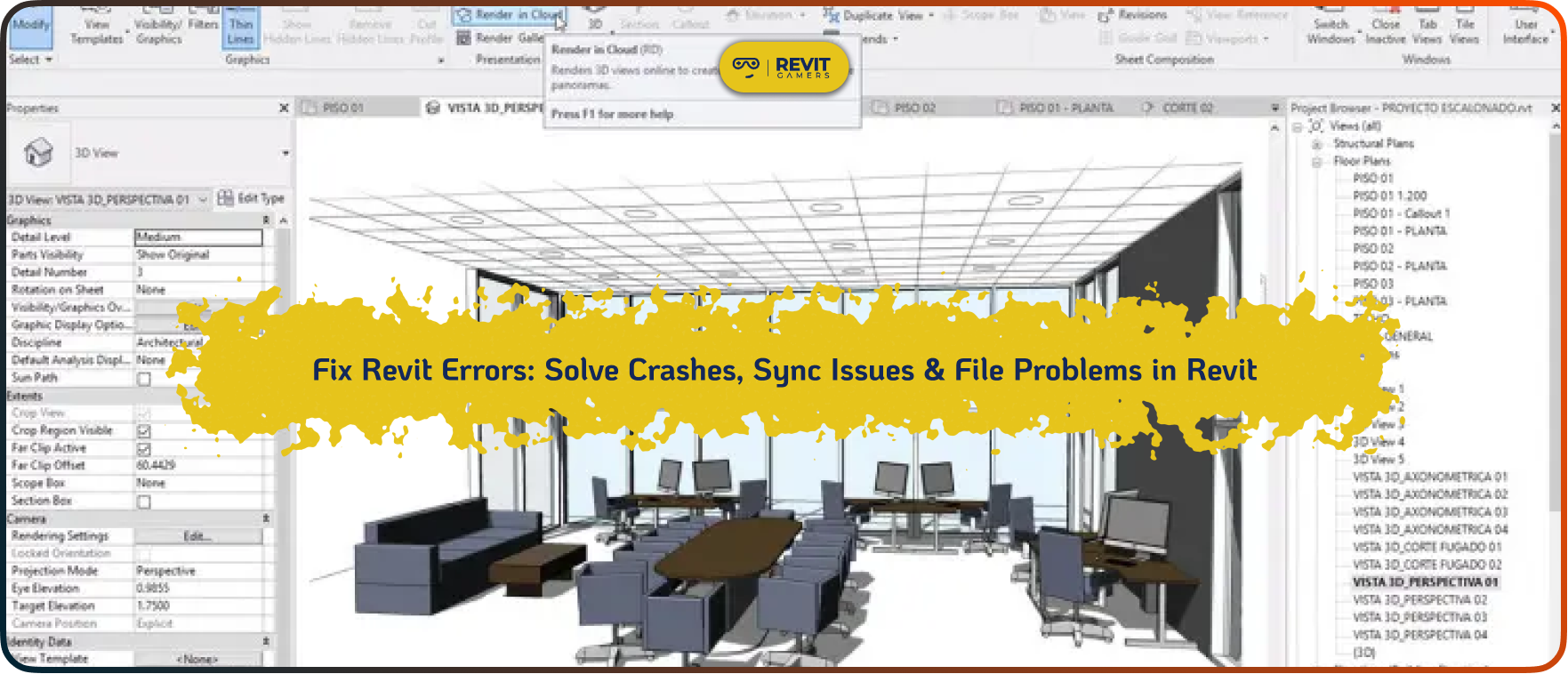 Fix Revit Errors_ Solve Crashes, Sync Issues & File Problems in Revit