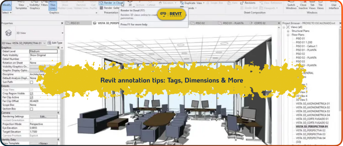 Revit annotation tips_ Tags, Dimensions & More