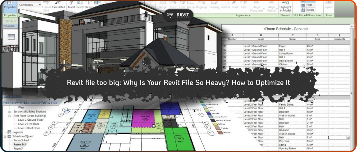 Revit file too big_ Why Is Your Revit File So Heavy_ How to Optimize It