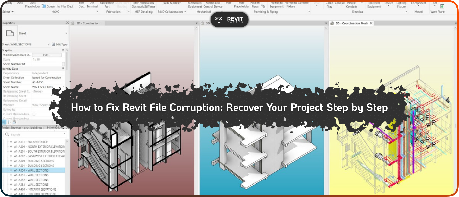 How to Fix Revit File Corruption_ Recover Your Project Step by Step