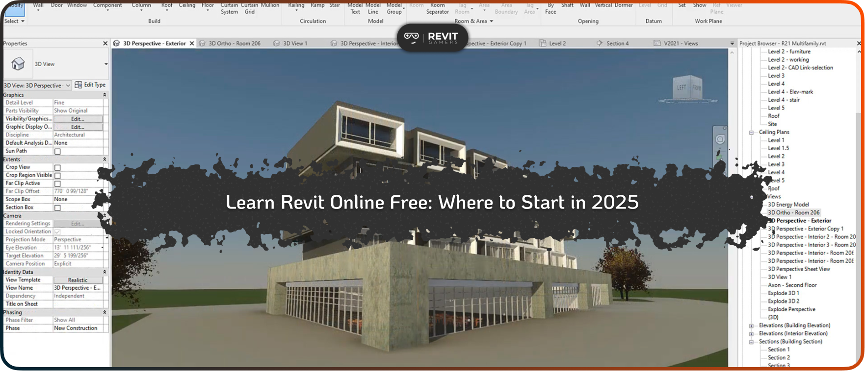 Learn Revit Online Free_ Where to Start in 2025