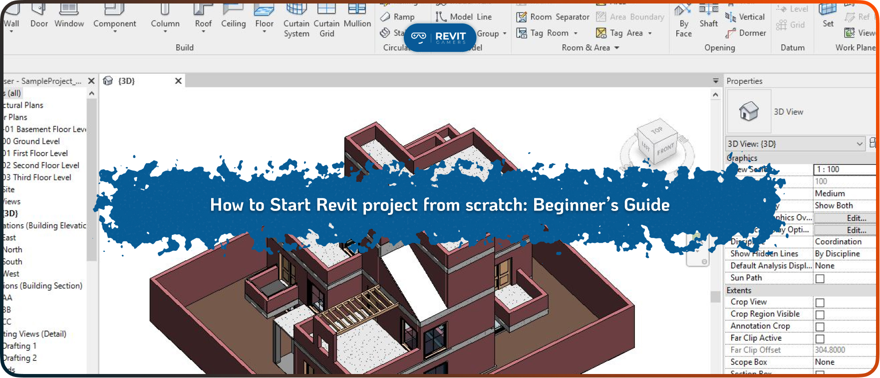 How to Start Revit project from scratch: Beginner’s Guide