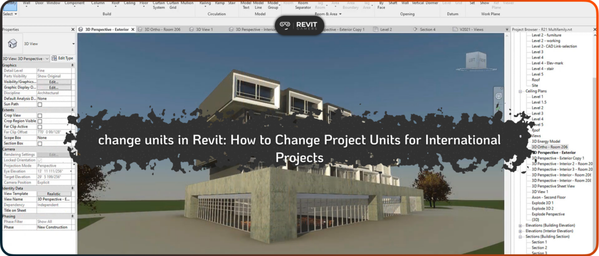 change units in Revit_ How to Change Project Units for International Projects