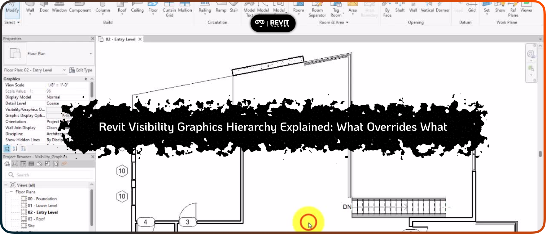 Revit Visibility Graphics Hierarchy Explained: What Overrides What