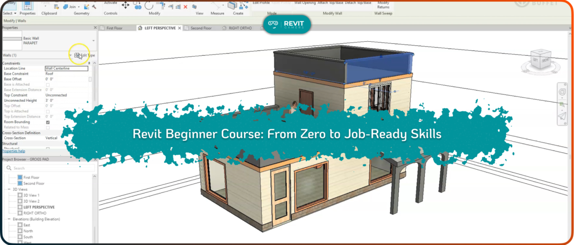 Revit Beginner Course_ From Zero to Job-Ready Skills
