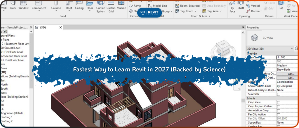 Fastest Way to Learn Revit in 2027 (Backed by Science)