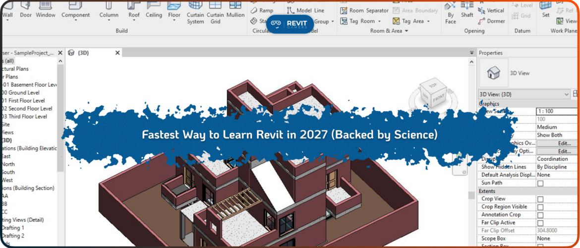 Fastest Way to Learn Revit in 2027 (Backed by Science)