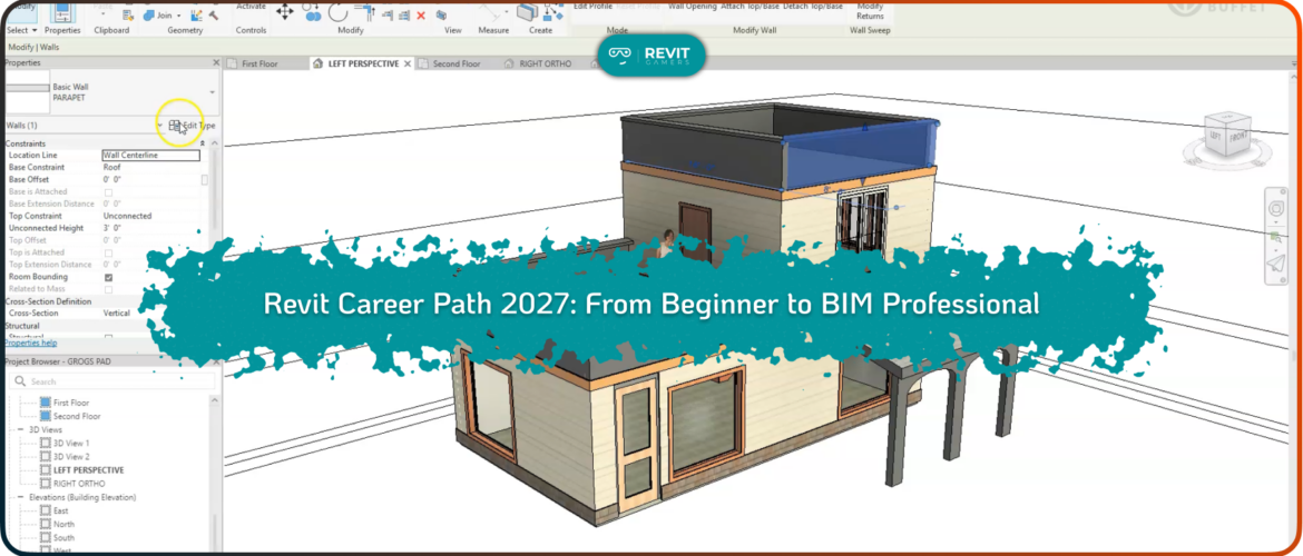 Revit Career Path 2027: From Beginner to BIM Professional