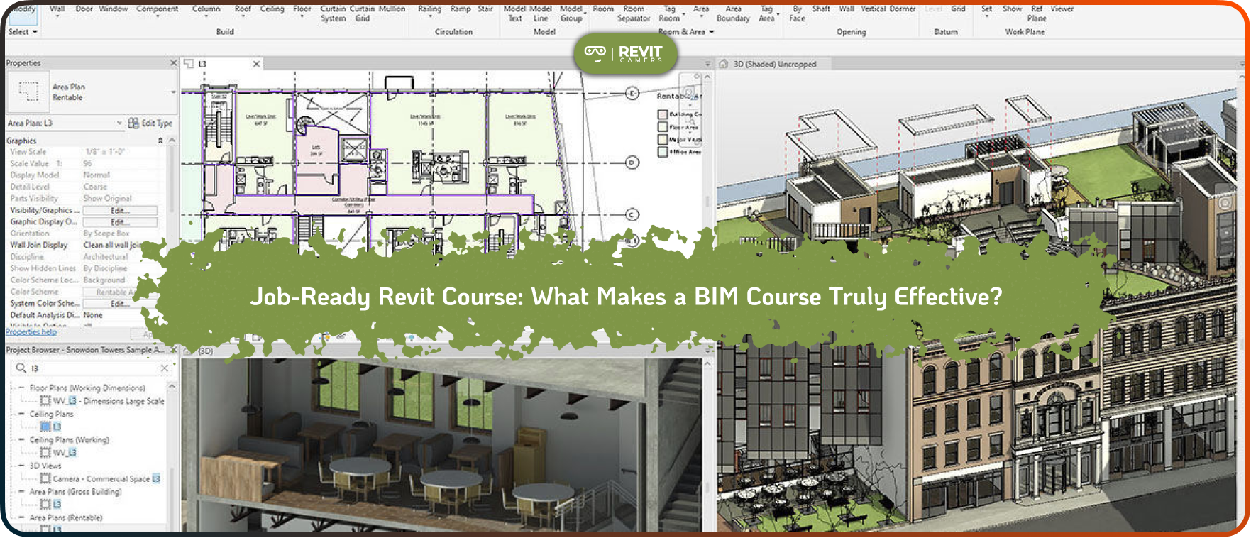 Job-Ready Revit Course: What Makes a BIM Course Truly Effective?