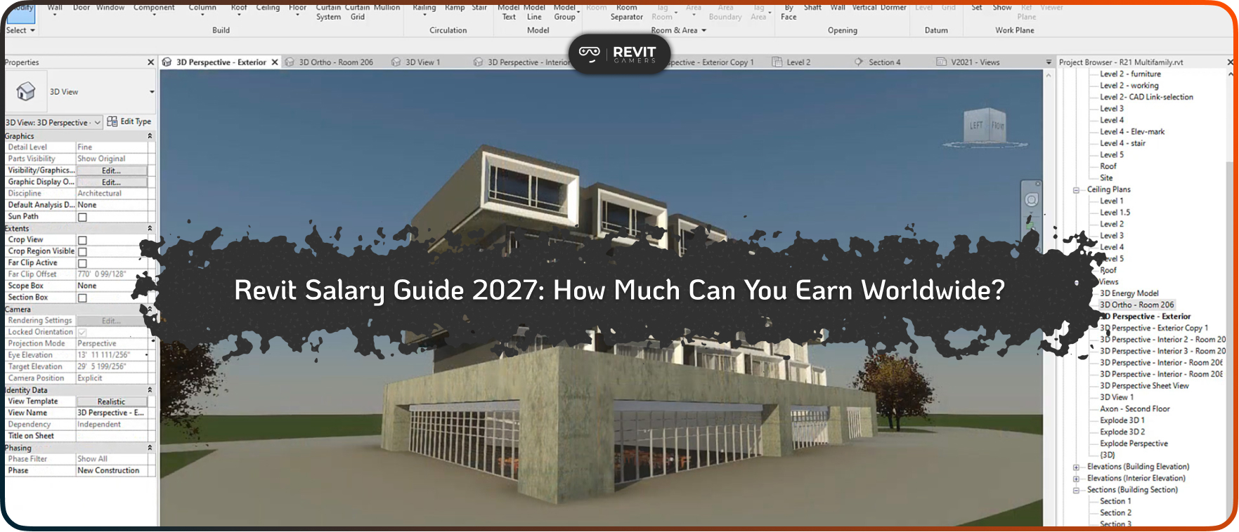 Revit Salary Guide 2027: How Much Can You Earn Worldwide?